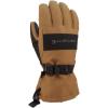 Carhartt Kids’ Waterproof Insulated Gauntlet Glove(Brown Black)