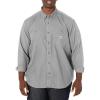 Carhartt Men’s 104138 Flame-Resistant Force® Lightweight Long Sleeve Sh(Gray)