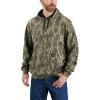 Carhartt Men’s 105484 Loose Fit Midweight Camo Graphic Sweatshirt(Mossy Oak Bottomland Camo)