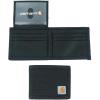 Carhartt Men’s B0000210 Passcase Wallet(Extremes Canvas (Black))