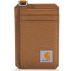 Carhartt Men’s B0000238 Nylon Duck Front Pocket Wallet(Brown)