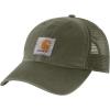 Carhartt Men’s Buffalo Sandstone Meshback Cap(Basil)