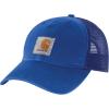 Carhartt Men’s Buffalo Sandstone Meshback Cap(Glass Blue)