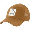 Carhartt Men’s Canvas Mesh-Back C Patch Cap(Carhartt Brown)