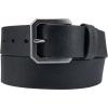 Carhartt Men’s Durable Full Grain Saddle Leather Classic Belts, W/Rugged Antique Nickle Hardware(Black)