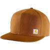 Carhartt Men’s Firm Duck Flat Brim Cap(Carhartt Brown)