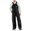 Carhartt Men’s Flame Resistant Duck Bib Lined Overall(Black)