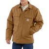 Carhartt Men’s Flame Resistant Duck Traditional Coat(Carhartt Brown)