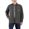 Carhartt Men’s Flame Resistant Rugged Flex Canvas Shirt Jac(Shadow)