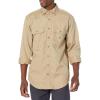 Carhartt Men’s Flame-Resistant Classic Twill Shirt(Khaki Closeout)