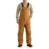 Carhartt Men’s Flame-Resistant Quick Duck Quilt-Lined Bib Overall(Carhartt Brown)