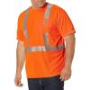 Carhartt Men’s Force High-Visibility Short-Sleeve Class 2 T-Shirt(Brite Orange)