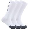 Carhartt Men’s Force Midweight Logo Crew Sock 3 Pack(White)