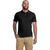 Carhartt Men’s Force Sun Defender Lightweight Short-Sleeve Polo(Black)