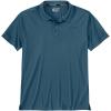 Carhartt Men’s Force Sun Defender Relaxed Fit Lightweight Short-Sleeve Polo(Storm Blue Heather)