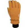 Carhartt Men’s GL0781M Insulated Duck/Synthetic Leather Knit Cuff Glove(Brown)