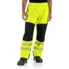 Carhartt Men’s High-Visibility Storm Defender™ Loose Fit Lightweight Class E Pant(Brite Lime)