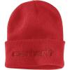 Carhartt Men’s Knit Insulated Logo Graphic Cuffed Beanie(Red Barn)