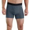 Carhartt Men’s MBB122 5 Inch Tech Boxer Brief(Navy Grid)