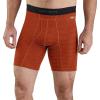 Carhartt Men’s MBB123 8 Inch Tech Boxer Brief(Fired Brick)