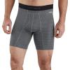 Carhartt Men’s MBB123 8 Inch Tech Boxer Brief(Shadow Grid)