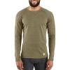 Carhartt Men’s MBL131 Base Force® Midweight Base Layer Poly-Wool Crew(Burnt Olive Heather)