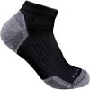 Carhartt Men’s Midweight Cotton Blend Low Cut Sock 3 Pack(Black Patent)
