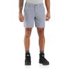 Carhartt Mens Rugged Flex Relaxed Fit 8in Canvas Work Short(Seacliff)