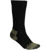 Carhartt Men’s SB5552M Midweight Cotton Blend Steel Toe Boot Sock 2-Pack(Carhartt Black)