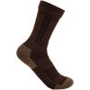 Carhartt Men’s SB5780M Heavyweight Wool Blend Steel Toe Boot Sock(Brown)
