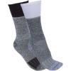 Carhartt Men’s SC0012M Force® Midweight Steel Toe Crew Sock 2-Pack(Grey  Black  White)