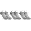 Carhartt Men’s SL3283M Force® Lightweight Low-Cut Sock 3-Pack(Charcoal)