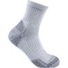 Carhartt Men’s SQ6103M Lightweight Cotton Blend Quarter Sock 3-Pack(Gray)