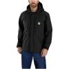 Carhartt Men’s Storm Defender Loose Fit Heavyweight Jacket(Black)