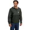 Carhartt Mens Storm Defender Relaxed Fit Lightweight Packable Jacket(Forestry Green/Dark Forestry Green)