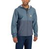 Carhartt Mens Storm Defender Relaxed Fit Lightweight Packable Jacket(Thundercloud/Bluestone)