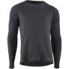 Carhartt Men’s UM0269M Midweight Cotton Rib Base Layer Crewneck(Black)