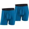 Carhartt Men’s UU0196M Force® Stretch Jersey 5 Inch Boxer Brief 2-Pack(Marine)