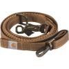 Carhartt Pet Durable Nylon Webbing Shock Absorbing Leash for Dogs, Reflective Stitching for Visibility, Carhartt Brown (Shock Absorbing), Large(Carhartt Brown)