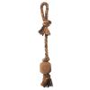 Carhartt Pet Training Tools, Rugged Dog Toys for Tug and Fetch, Bumper Compressed Flet Chew(Rubber Ball Dog Rope Pull)