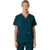 Carhartt Scrubs C13110 Women’s Force® Cross-Flex Modern Fit Oversized V(Caribbean Blue)