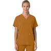 Carhartt Scrubs C13110 Women’s Force® Cross-Flex Modern Fit Oversized V(Fox Brown)