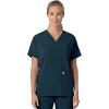 Carhartt Scrubs C13110 Women’s Force® Cross-Flex Modern Fit Oversized V(Navy)