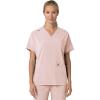 Carhartt Scrubs C13110 Women’s Force® Cross-Flex Modern Fit Oversized V(Soft Rose)