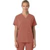 Carhartt Scrubs C13110 Women’s Force® Cross-Flex Modern Fit Oversized V(Wildrose)