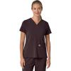 Carhartt Scrubs C13210 Women’s Force® Cross-Flex Modern Fit Flex Panel(Dark Sepia)