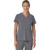 Carhartt Scrubs C13210 Women’s Force® Cross-Flex Modern Fit Flex Panel(Pewter)