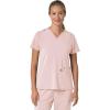 Carhartt Scrubs C13210 Women’s Force® Cross-Flex Modern Fit Flex Panel(Soft Rose)