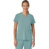 Carhartt Scrubs C13210 Women’s Force® Cross-Flex Modern Fit Flex Panel(Summer Blue)