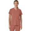 Carhartt Scrubs C13210 Women’s Force® Cross-Flex Modern Fit Flex Panel(Wild Rose)
